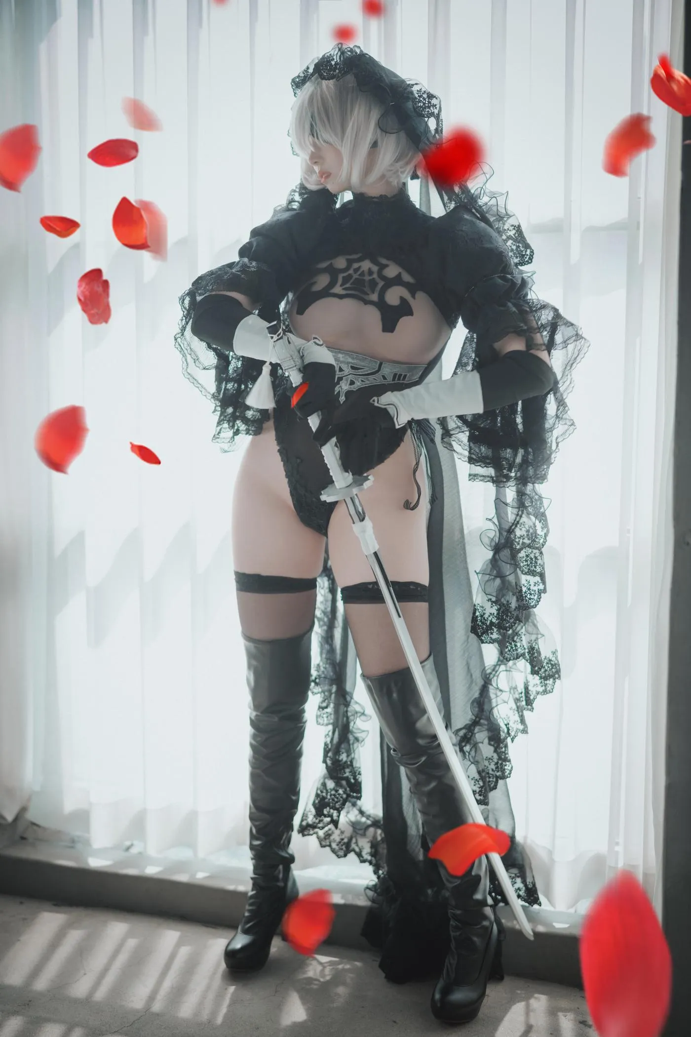 BamBi밤비 – NO.53 [DJAWA] La Rose NoirE 2B[22] [58P]插图4